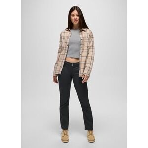 Prana Zion Halle Straight Pants Womens 12 Gorpcore Water Repellent Granola